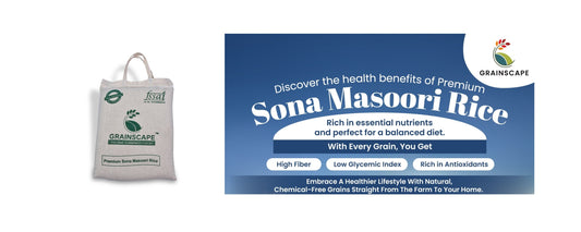 Discover Gluten-Free, Chemical-Free Sona Masoori Rice by Grainscape