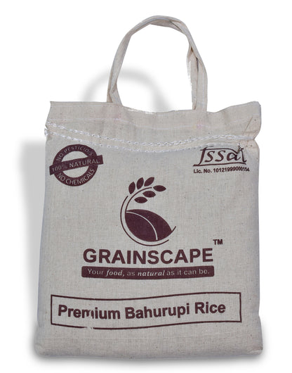 Grainscape Premium Bahurupi Rice 900gm. Bag - Naturally Harvested